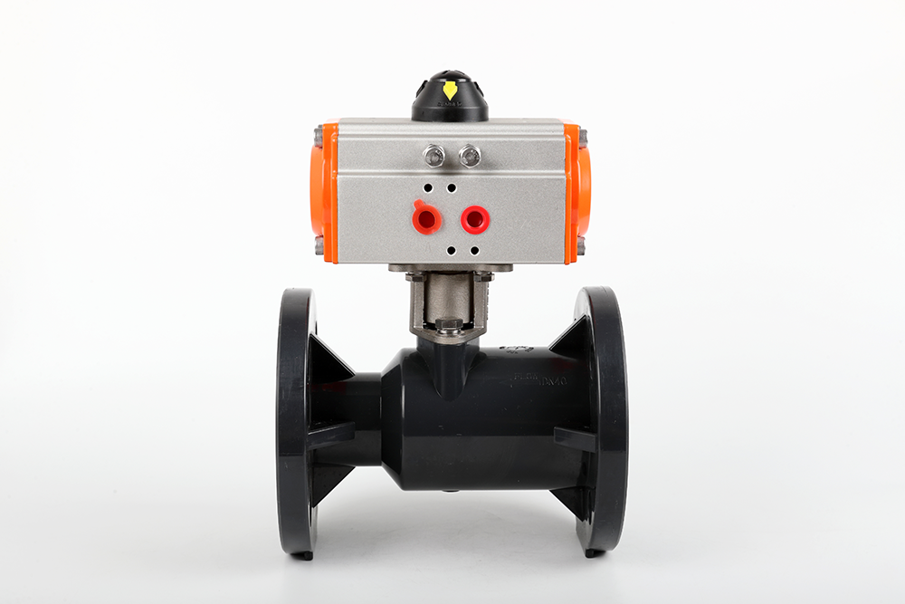 友谊气动法兰一体球阀